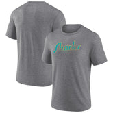 NHL San Jose Sharks Wraparound Tri-Blend T-Shirt - Heather Gray