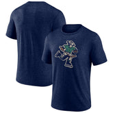 NHL Vancouver Canucks Wraparound Tri-Blend T-Shirt - Navy