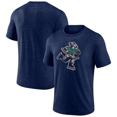 NHL Vancouver Canucks Wraparound Tri-Blend T-Shirt - Navy