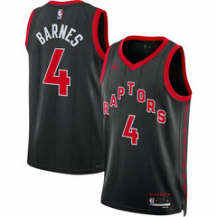 NBA Scottie Barnes Toronto Raptors Jordan Brand Unisex Swingman Jersey - Statement Edition - Black outlet