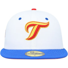 Toronto Blue Jays New Era 30th Anniversary Cherry Lolli 59FIFTY Fitted Hat - White/Royal Hats