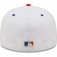 Los Angeles Dodgers New Era 75th World Series Cherry Lolli 59FIFTY Fitted Hat - White/Royal Hats