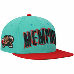 Memphis Grizzlies Hardwood Classics Snapback Hat Teal