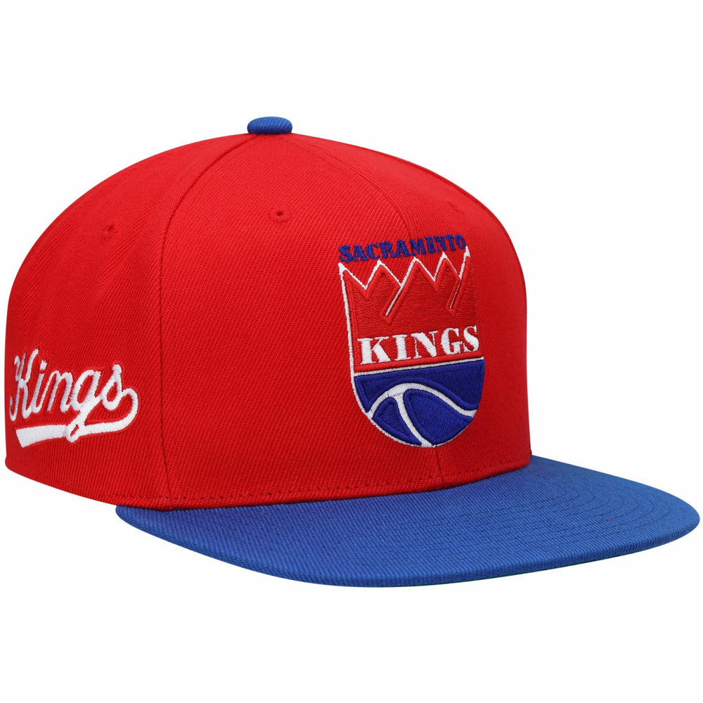Sacramento Kings Hardwood Classics Snapback Hat Red/Royal