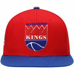 Sacramento Kings Hardwood Classics Snapback Hat Red/Royal