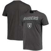 Las Vegas Raiders '47 Dark Ops Super Rival T-Shirt Charcoal