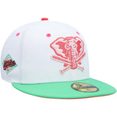 Athletics New Era Alternate Logo Watermelon Lolli 59FIFTY Fitted Hat - White/Green Hats