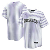 MLB Colorado Rockies Nike Home Blank Replica Jersey - White