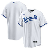 Kansas City Royals Nike Home Blank Replica Jersey - White Jerseys