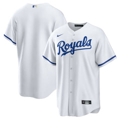 MLB Kansas City Royals Nike Home Blank Replica Jersey - White