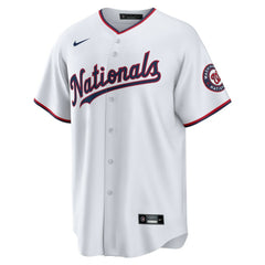 Washington Nationals Nike Home Blank Replica Jersey - White Jerseys