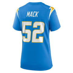 NFL Khalil Mack Los Angeles Chargers Women's Player Jersey - Powder Blue