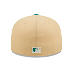 Los Angeles Dodgers New Era Mango Forest 59FIFTY fitted hat - Natural/Teal Hats