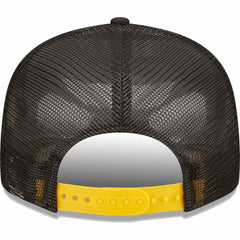 Pittsburgh Pirates New Era Patriot Trucker 9FIFTY Snapback Hat - Black Hats