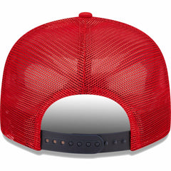 Washington Nationals New Era Patriot Trucker 9FIFTY Snapback Hat - Red Hats