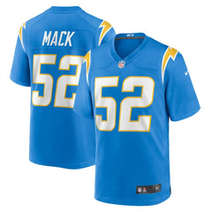 NFL Khalil Mack Los Angeles Chargers Youth Game Jersey - Powder Blue