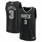 NBA Keldon Johnson San Antonio Spurs Fast Break Replica Player Jersey - Statement Edition - Black