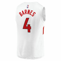 NBA Scottie Barnes Toronto Raptors Fast Break Replica Jersey - Association Edition - White