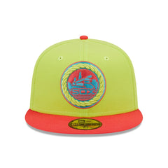 Chicago White Sox New Era 1983 MLB All-Star Game Cyber Highlighter 59FIFTY Fitted Hat - Green/Red Hats