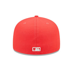 Chicago White Sox New Era Lava Highlighter Logo 59FIFTY Fitted Hat - Red Hats