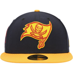 Tampa Bay Buccaneers New Era 30 Seasons 59FIFTY Fitted Hat Navy/Gold