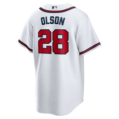 MLB Matt Olson Atlanta Braves Nike Home Replica Player Jersey - White
