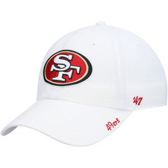 San Francisco 49ers '47 Women's Miata Logo Clean Up Adjustable Hat White