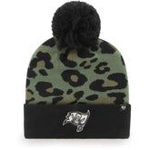 Tampa Bay Buccaneers '47 Women's Bagheera Cuffed Knit Hat with Pom Green/Black