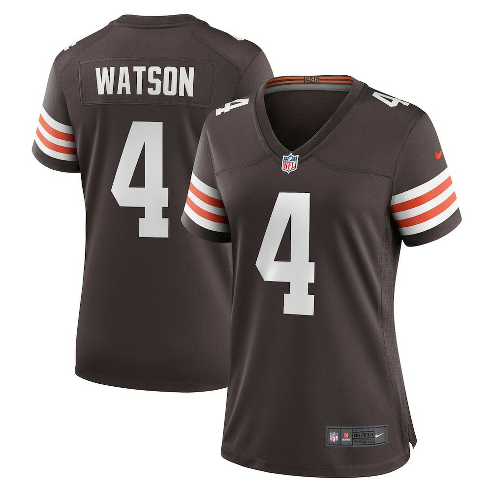 NFL Deshaun Watson Cleveland Browns Women's Player Jersey - Brown