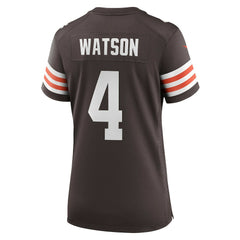 NFL Deshaun Watson Cleveland Browns Women's Player Jersey - Brown