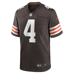 Deshaun Watson Cleveland Browns Game Jersey Brown