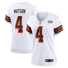NFL Deshaun Watson Cleveland Browns Women's Player Jersey - White