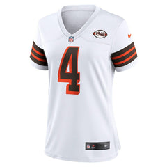 NFL Deshaun Watson Cleveland Browns Women's Player Jersey - White