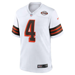 NFL Deshaun Watson Cleveland Browns Alternate Game Jersey - White