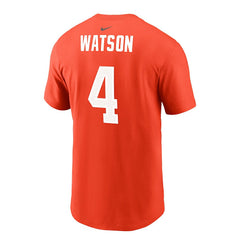 Deshaun Watson Cleveland Browns Player Name & Number T-Shirt Orange