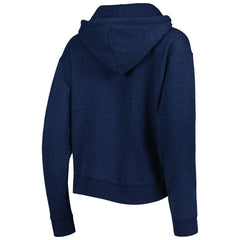 Tennessee Titans '47 Women's Color Rise Kennedy Notch Neck Pullover Hoodie Navy