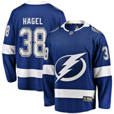 NHL Brandon Hagel Tampa Bay Lightning Fanatics Home Breakaway Player Jersey - Blue