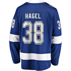 NHL Brandon Hagel Tampa Bay Lightning Fanatics Home Breakaway Player Jersey - Blue