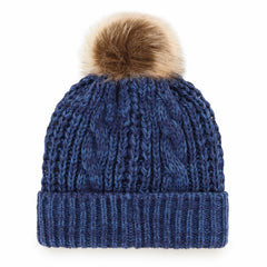 Tennessee Titans '47 Women's Meeko Cuffed Knit Hat with Pom Navy