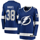 NHL Brandon Hagel Tampa Bay Lightning Fanatics Women's Home Breakaway Player Jersey - Blue
