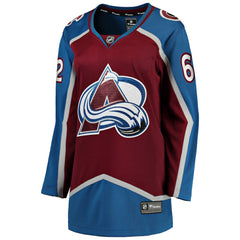 NHL Artturi Lehkonen Colorado Avalanche Fanatics Women's Home Breakaway Player Jersey - Burgundy