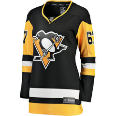 NHL Rickard Rakell Pittsburgh Penguins Women's Fanatics Home Breakaway Player Jersey - Black