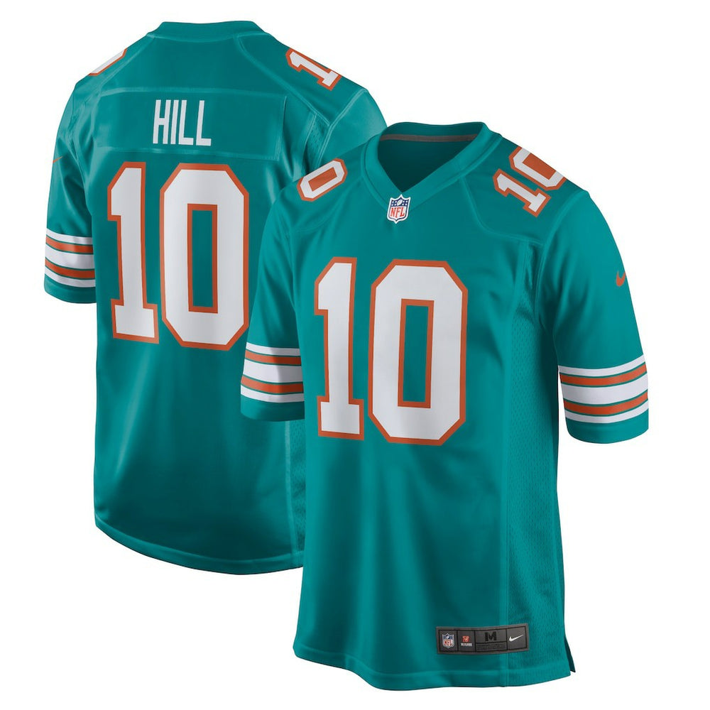 NFL Tyreek Hill Miami Dolphins Alternate Game Jersey - Aqua