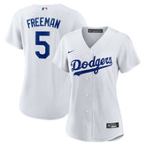 MLB Freddie Freeman Los Angeles Dodgers Nike Women's Replica Player Jersey - White