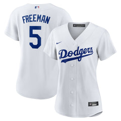 Freddie Freeman Los Angeles Dodgers Nike Women's Replica Player Jersey - White Jerseys