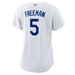 MLB Freddie Freeman Los Angeles Dodgers Nike Women's Replica Player Jersey - White