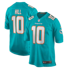 NFL Tyreek Hill Miami Dolphins Youth Game Jersey - Aqua