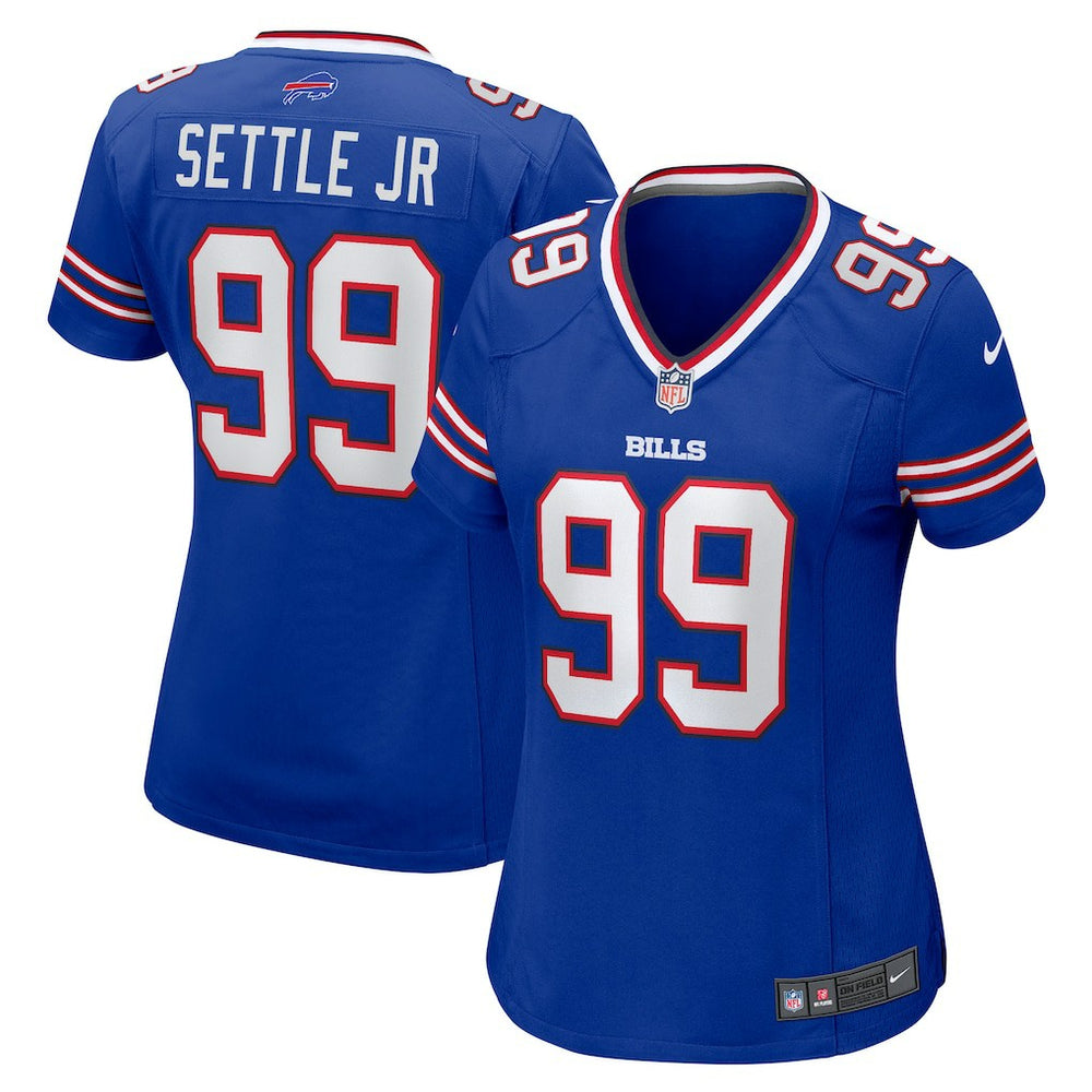 NFL Tim Settle Buffalo Bills Women's Game Jersey - Royal
