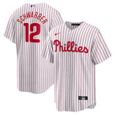 MLB Kyle Schwarber Philadelphia Phillies Nike Replica Player Jersey - White