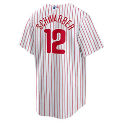 MLB Kyle Schwarber Philadelphia Phillies Nike Replica Player Jersey - White